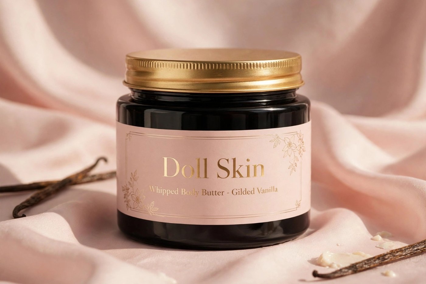 Doll Skin Gilded Vanilla whipped body butter